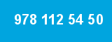 978 112 54 50 978 112 54 50